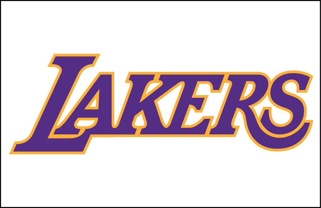 Los Angeles Lakers 2001-2002 Pres Jersey Logo cricut iron on